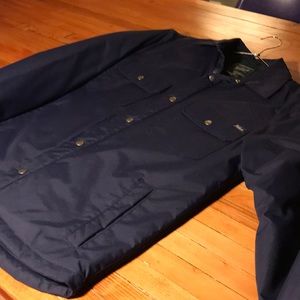 NWOT Woolrich Trout Run Flannel-Lined Shirt Jac